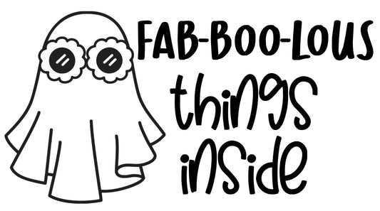 Fab-boo-lous things inside